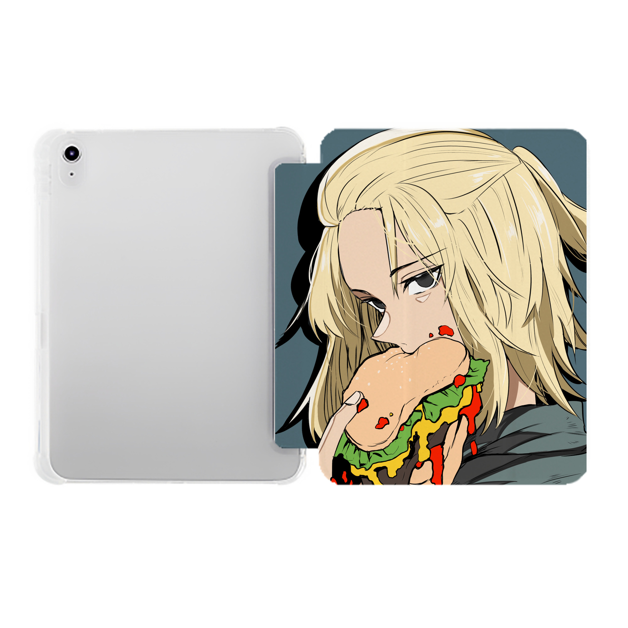 （画像用） 東京リベンジャーズ Tokyo Revengers IPad ケース ペン収納付き 三つ折りスタンド PUレザー×シリコン 対応機種9.5/10.5/10.9インチ